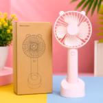 Desk Fan High Velocity Electric Fan USB Rechargeable Student Fan Cat Ear Design Mini Fan Portable Hand Held Fan for Office Desk Fan High Velocity Electric Fan USB Rechargeable Student Fan Cat Ear Design Mini Fan Portable Hand Held Fan for Office